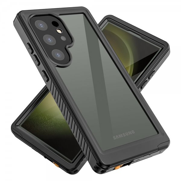 Redpepper Samsung Galaxy S24 Ultra Skal Vattentåligt IP68 Svart