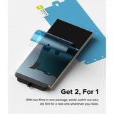 Ringke Samsung Galaxy S24 Ultra Skärmskydd Dual Easy Film 2-pack