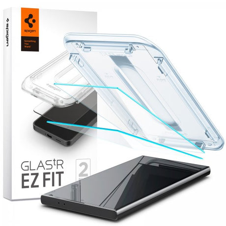 Spigen Samsung Galaxy S24 Ultra Skärmskydd GLAS.tR EZ Fit 2-pack