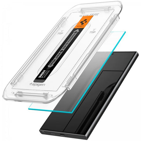 Spigen Samsung Galaxy S24 Ultra Skärmskydd GLAS.tR EZ Fit 2-pack