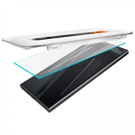 Spigen Samsung Galaxy S24 Ultra Skärmskydd GLAS.tR EZ Fit 2-pack