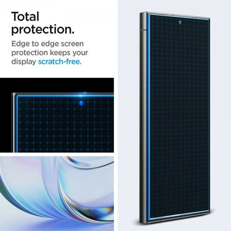 Spigen Samsung Galaxy S24 Ultra Skärmskydd GLAS.tR EZ Fit Privacy 2-pack