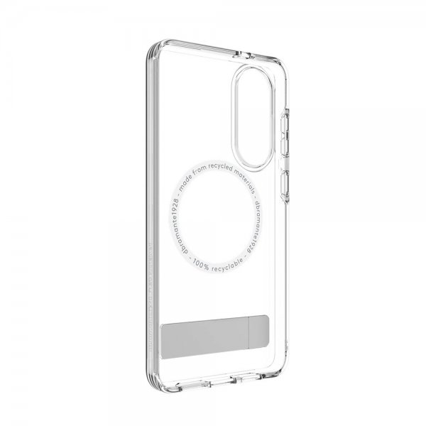 dbramante1928 Samsung Galaxy S25 Edge Skal Iceland Ultra D3O Qi2 Kickstand Transparent