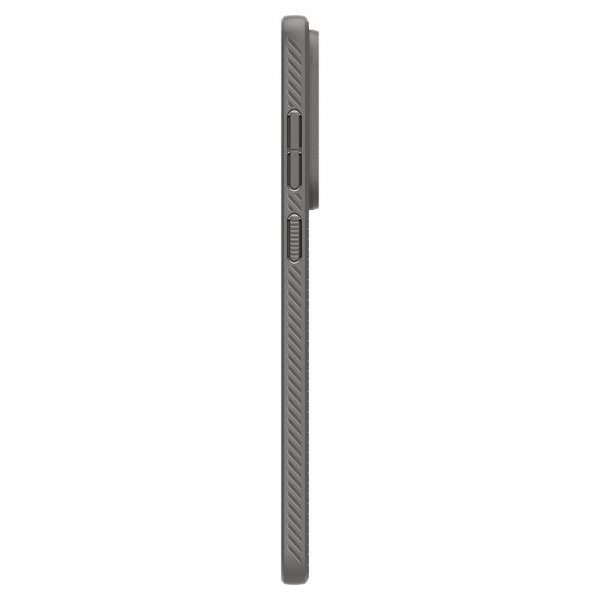 Spigen Samsung Galaxy S25 Edge Skal Liquid Air Marble Gray