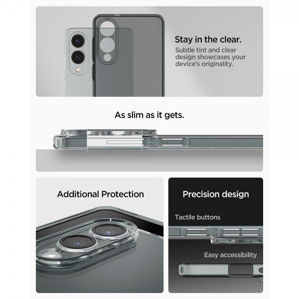Spigen Samsung Galaxy S25 Edge Skal Liquid Crystal Space Crystal