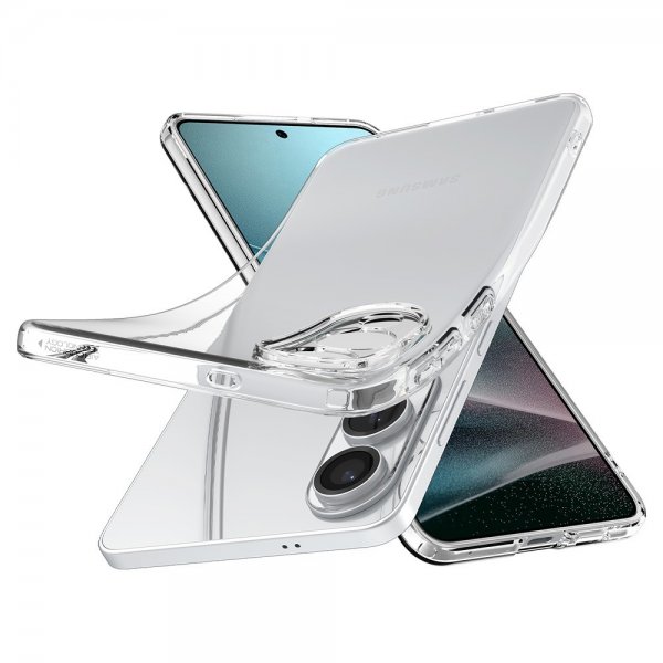 Spigen Samsung Galaxy S25 Edge Skal Liquid Crystal Transparent