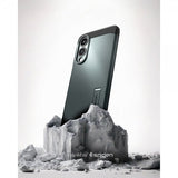 Spigen Samsung Galaxy S25 Edge Skal Tough Armor MagFit Abyss Green
