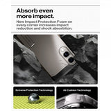 Spigen Samsung Galaxy S25 Edge Skal Tough Armor MagFit Gunmetal