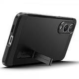 Spigen Samsung Galaxy S25 Edge Skal Tough Armor MagFit Svart