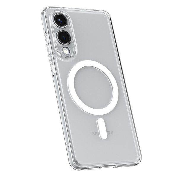 Spigen Samsung Galaxy S25 Edge Skal Ultra Hybrid MagFit Clear White
