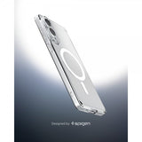 Spigen Samsung Galaxy S25 Edge Skal Ultra Hybrid MagFit Clear White