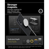 Spigen Samsung Galaxy S25 Edge Skal Ultra Hybrid MagFit Frost Black