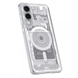 Spigen Samsung Galaxy S25 Edge Skal Ultra Hybrid Zero One MagFit Vit