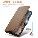 CaseMe Samsung Galaxy S25 FE Fodral 023 Series Brun