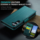 CaseMe Samsung Galaxy S25 FE Fodral 023 Series Grön