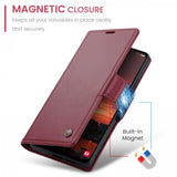 CaseMe Samsung Galaxy S25 FE Fodral 023 Series Röd