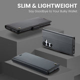 CaseMe Samsung Galaxy S25 FE Fodral 023 Series Svart