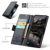 CaseMe Samsung Galaxy S25 FE Fodral 023 Series Svart