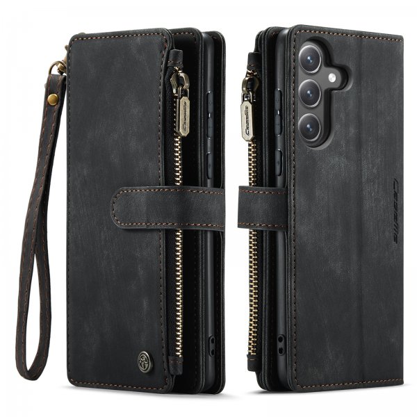 CaseMe Samsung Galaxy S25 FE Fodral C30 Series Svart
