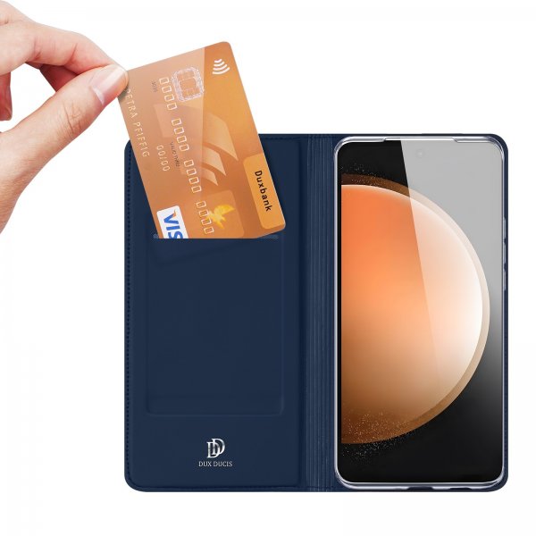 Dux Ducis Samsung Galaxy S25 FE Fodral Skin Pro Series Blå