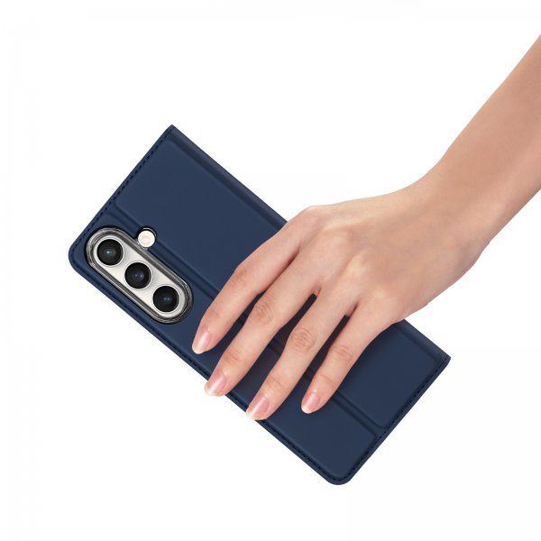 Dux Ducis Samsung Galaxy S25 FE Fodral Skin Pro Series Blå