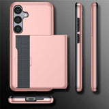 Samsung Galaxy S25 FE Skal Card Slide Svart