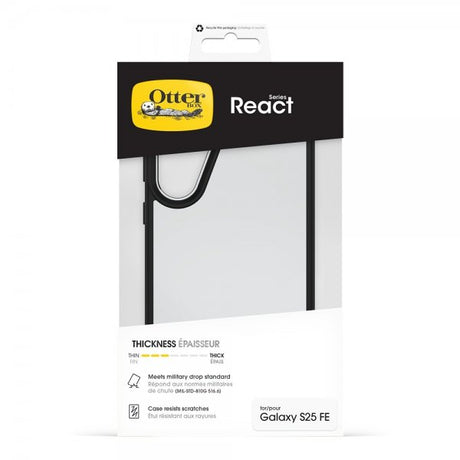 Otterbox Samsung Galaxy S25 FE Skal React Black Crystal