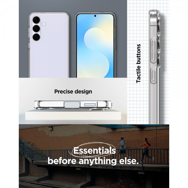 Spigen Samsung Galaxy S25 FE Skal Ultra Hybrid Crystal Clear