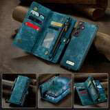 CaseMe Samsung Galaxy S25 Fodral 008 Series Löstagbart Skal Blå
