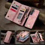 CaseMe Samsung Galaxy S25 Fodral 008 Series Löstagbart Skal Rosa