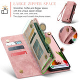 CaseMe Samsung Galaxy S25 Fodral 008 Series Löstagbart Skal Rosa