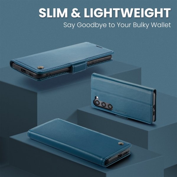 CaseMe Samsung Galaxy S24/S25 Fodral 023 Series Blå