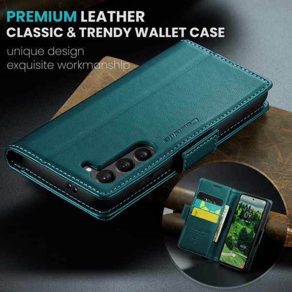 CaseMe Samsung Galaxy S24/S25 Fodral 023 Series Grön
