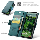 CaseMe Samsung Galaxy S24/S25 Fodral 023 Series Grön