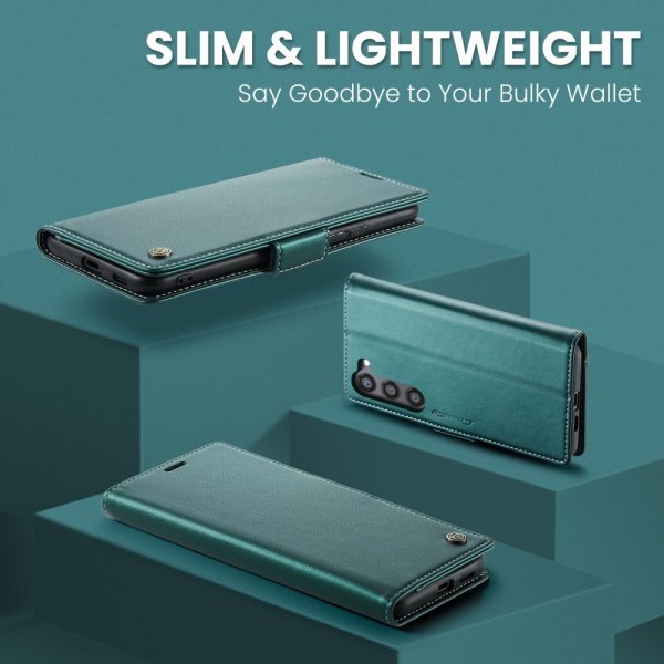 CaseMe Samsung Galaxy S24/S25 Fodral 023 Series Grön