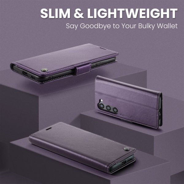 CaseMe Samsung Galaxy S24/S25 Fodral 023 Series Lila