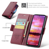 CaseMe Samsung Galaxy S24/S25 Fodral 023 Series Röd