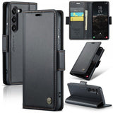CaseMe Samsung Galaxy S24/S25 Fodral 023 Series Svart