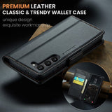 CaseMe Samsung Galaxy S24/S25 Fodral 023 Series Svart