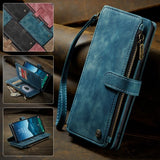 CaseMe Samsung Galaxy S24/S25 Fodral C30 Series Blå