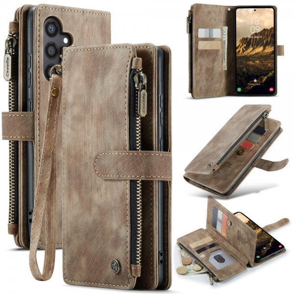 CaseMe Samsung Galaxy S24/S25 Fodral C30 Series Brun
