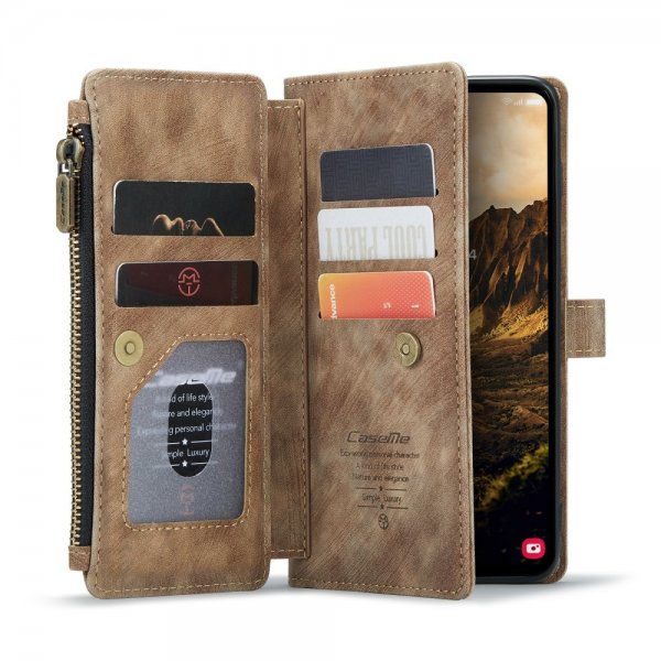 CaseMe Samsung Galaxy S24/S25 Fodral C30 Series Brun