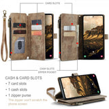 CaseMe Samsung Galaxy S24/S25 Fodral C30 Series Brun