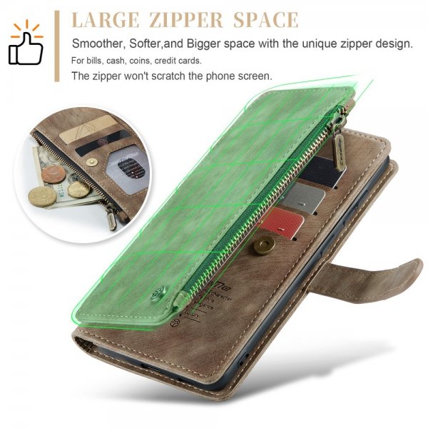 CaseMe Samsung Galaxy S24/S25 Fodral C30 Series Brun