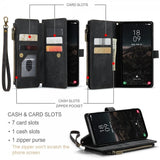 CaseMe Samsung Galaxy S24/S25 Fodral C30 Series Svart