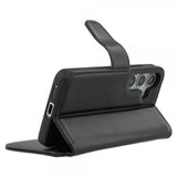 Nordic Covers Samsung Galaxy S24/Galaxy S25 Fodral Essential Leather Raven Black