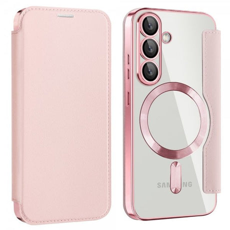 Samsung Galaxy S25 Fodral MagSafe Rosa