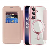 Samsung Galaxy S25 Fodral MagSafe Rosa