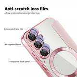 Samsung Galaxy S25 Fodral MagSafe Rosa