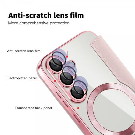 Samsung Galaxy S25 Fodral MagSafe Rosa